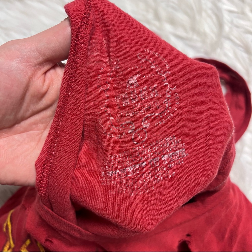 Red Graphic Racerback Tank Top - Picture 3 of 5